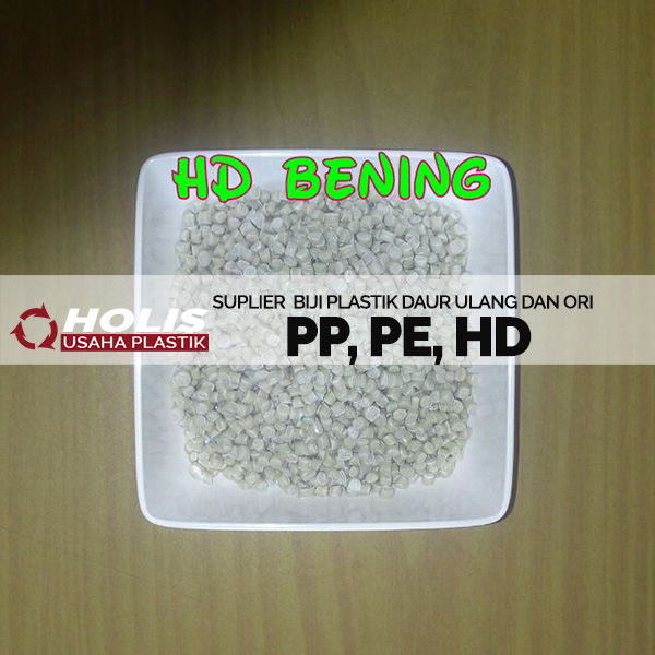 Biji Plastik HD BENING (High-Density Polyethylene Transparan)