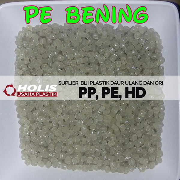 Biji Plastik PE Bening (Polyethylene Transparan)
